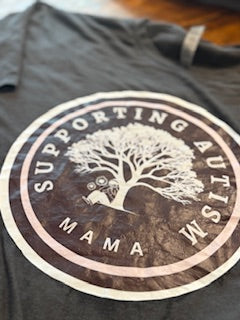 Supporting Autism Mama T Shirt