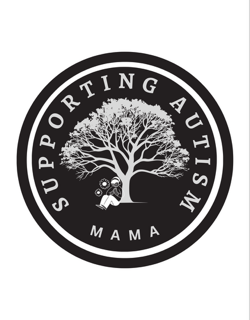 Supporting Autism Mama Sticker